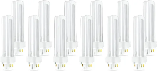 Miniatura 5 de PLC-18W 827, 4 pines G24q-2, tubo doble de 18 vatios, bombilla fluorescente compacta, sustituye a Sylvania 20683 y Philips 38329-9 - PL-C 2700K
