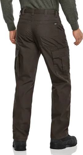 Miniatura 2 de CQR - Pantalones tácticos de invierno para hombre, diseño térmico tipo cargo con forro de vellón para exteriores, esquí, nieve y senderismo