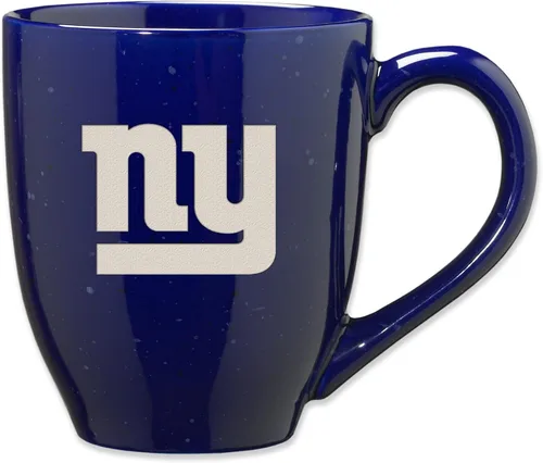 Miniatura 17 de Rico Industries - Taza de café de cerámica con grabado láser de color del equipo de fútbol de la NFL, 16 oz