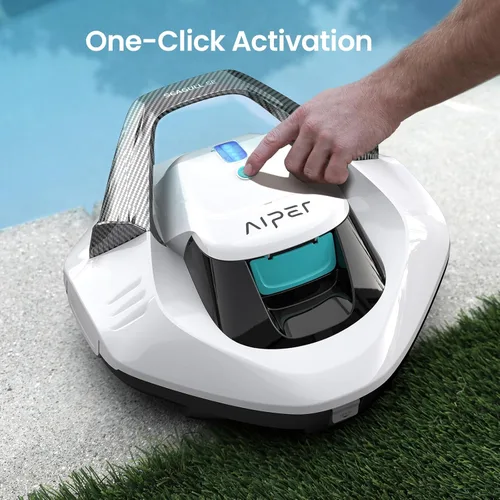 Miniatura 5 de AIPER Seagull SE 2025 Cordless Robotic Pool Vacuum with 1200GPH Strong Suction, Lasts 90 Mins Runtime, LED Indicator,Pool Vacuum for Above-Ground