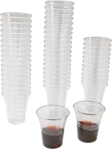Miniatura 2 de FixtureDisplays Vasos desechables para comunión - Caja de 1000 - Plástico - 1.5 in (de) diámetro. x 1.5 in H - 16946-NPF