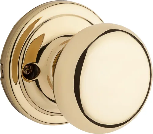 Miniatura 8 de Kwikset Hancock - Pomo de puerta interior de privacidad con cerradura, manija de puerta para baño y dormitorio, perilla de puerta con cerradura