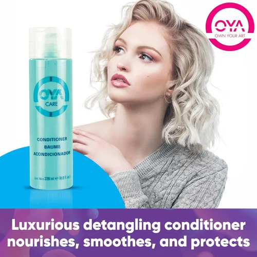 Miniatura 3 de OYA Care R.O. - Acondicionador diario para cabello seco dañado, acondicionador nutritivo sin sulfato, acondicionador ligero hidratante para cabello