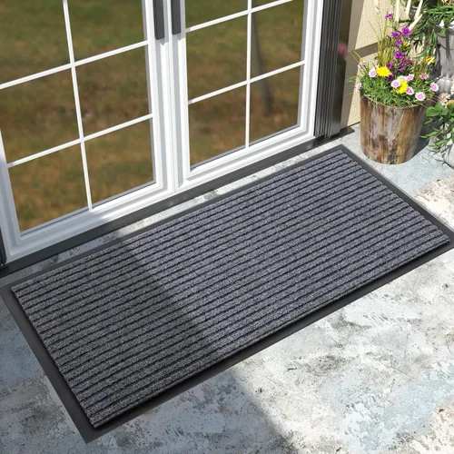 Miniatura 38 de Yimobra Tapete de Bienvenida, Tapetes de Puerta Resistentes y Duraderos para Entrada del Hogar Exterior Interior, Tapete Delantero para Patio