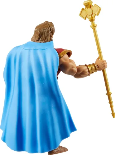 Miniatura 7 de Masters of the Universe Origins Figura de acción y accesorio, Rise of Snake Men King Rando y mini libro de cómics, 5.5 pulgadas