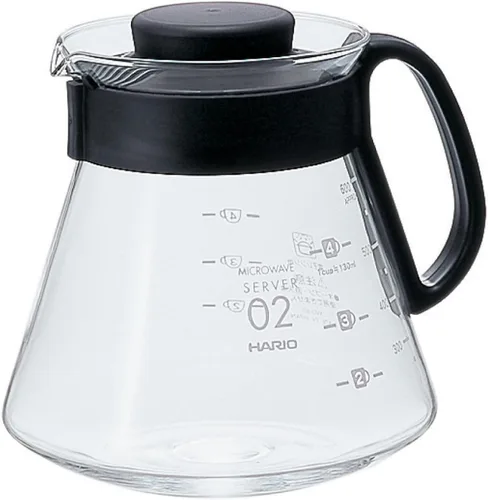 Miniatura 8 de Hario V60 Glass Range - Servidor de café, 12.2 fl oz, color negro