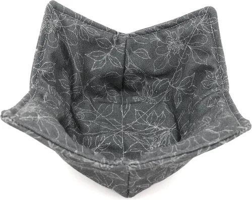 Miniatura 3 de Cuenco acogedor de microondas de algodón, soportes para tazones calientes aptos para microondas, almohadillas calientes para tazones de sopa (R)