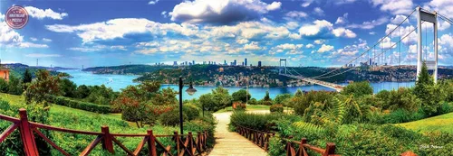 Miniatura 2 de Anatolian Puzzle - Bosphorus from Otagtepe, rompecabezas de 1000 piezas, 1028, marrón/a (ANA1028)
