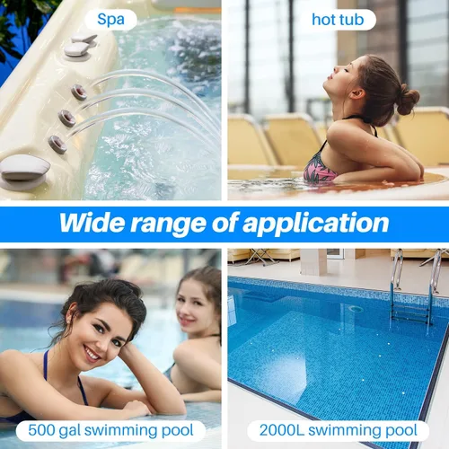 Miniatura 6 de POOLPURE Barra mineral para bañera de hidromasaje, cartucho de iones minerales plateados, desinfectante de iones de plata para spa (paquete de 1)