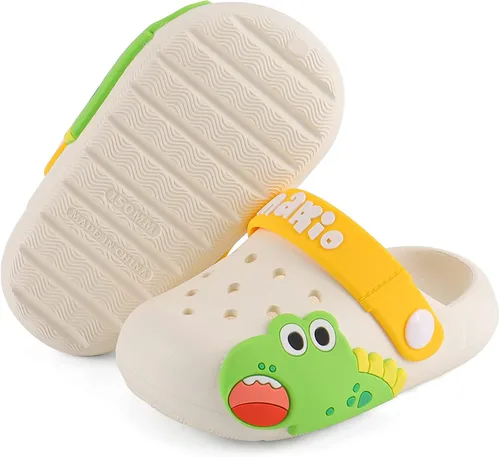 Miniatura 2 de KAKU NANU Kids Slides Toddler Boys Girls Cute Cartoon Sandals Summer Garden Beach Pool Slip On Slides for Indoor Outdoor