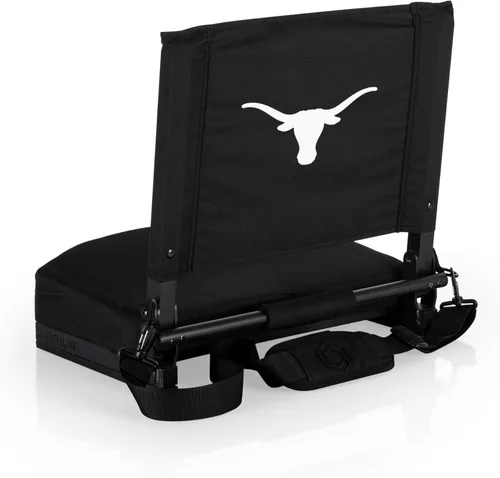 Miniatura 29 de PICNIC TIME NCAA Georgia Bulldogs Gridiron - Asiento de estadio, ligero, silla plegable portátil para gradas y bancos, (negro)