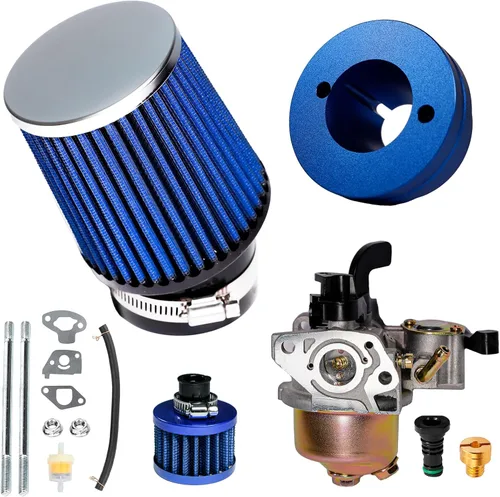 Miniatura 9 de JMCHstore Kit adaptador de filtro de aire de carburador para Monster Mega Moto MMB80 MMB105, Coleman B100 RB100 105cc, Motovox MBX10 Baja DB30 97cc