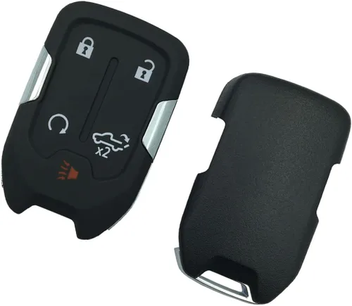 Miniatura 4 de Funda de repuesto para llavero para Chevy Silverado y GMC Sierra 1500 2500HD 3500HD 3500HD 2019-2022 con llave remota de entrada sin llave con hoja