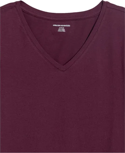 Miniatura 8 de Tienda Essentials Camiseta de manga corta con cuello en V para mujer, multipacks