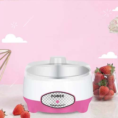Miniatura 5 de Máquina para hacer yogur, máquina para hacer yogur griego, fabricante de yogur con olla interior de acero inoxidable, máquina automática de yogur