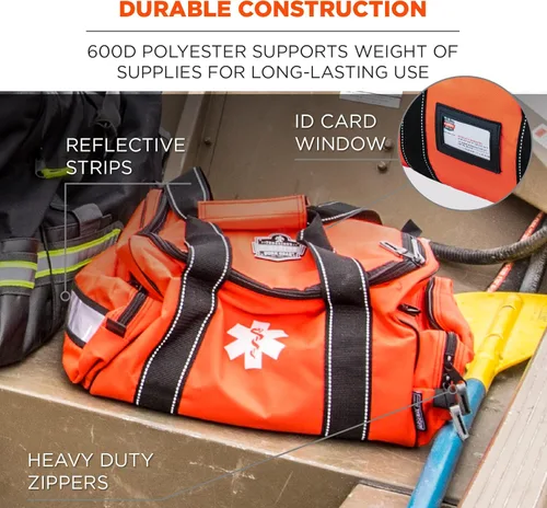 Miniatura 4 de Ergodyne Arsenal 5215 Medic First Responder Trauma - Bolsa de lona con correa para el hombro, color naranja