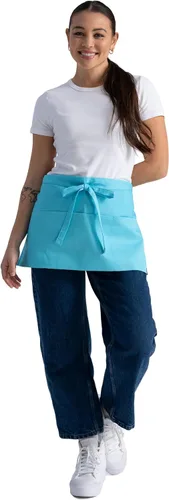 Miniatura 3 de Chef Works Delantal de camarera unisex Turquesa