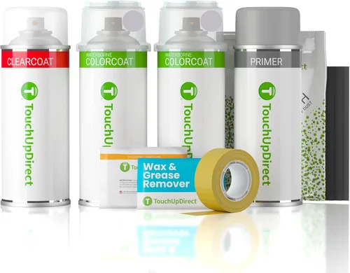 Miniatura 101 de TouchUpDirect 3D/A3D Bright Silver Metallic Compatible con pintura de retoque Kia Exact Match en aerosol - Kit esencial Plateado metálico brillante.