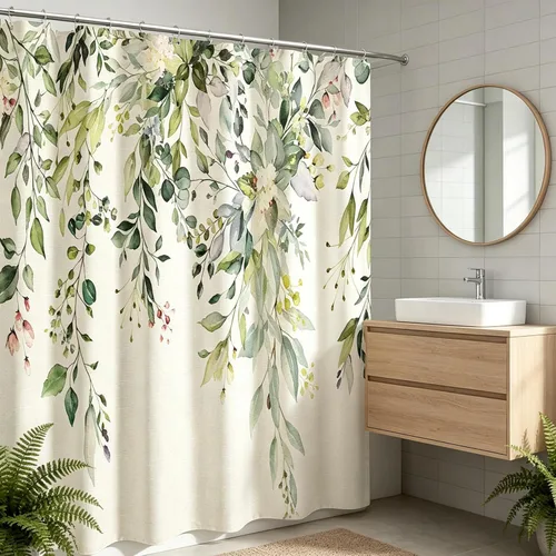 Miniatura 6 de Linen Checkerboard Shower Curtain Seats,Mid-Century Geometric Curtains for Bathroom,Morden Boho Colorful Art Shower Curtains 72x72 Inch