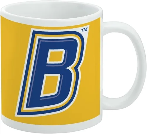 Miniatura 370 de GRAPHICS & MORE Taza de café de cerámica con logotipo secundario de la Universidad Bob Jones, tazas de regalo novedosas para café, té y bebidas Logo