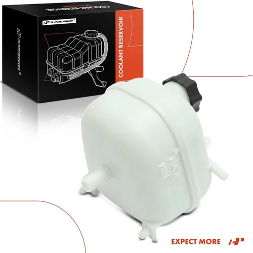 Miniatura 9 de A-Premium Tanque de depósito de recuperación de desbordamiento de refrigerante del motor compatible con Mini Cooper 2002-2008 L4 1.6L, repuesto #
