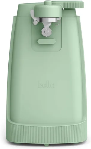 Miniatura 9 de bella Abrelatas automático, manos libres, funciona con pilas, inalámbrico, hoja de acero inoxidable para abrir cualquier tamaño de lata con imán