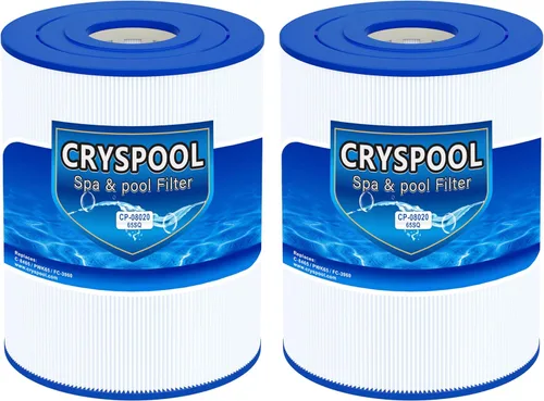 Cryspool® pwk65 - Filtro de spa compatible con Watkins 31114, C-8465, FC-3960, 71827, 71828, Watkins de 65 pies cuadrados, 2 unidades