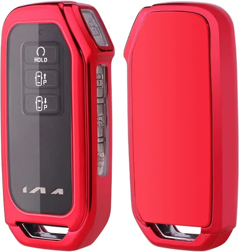 Miniatura 5 de Horande Funda protectora de TPU suave para llavero KIA EV6 K5 Sorento sin llave (morado)