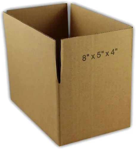 Miniatura 2 de EcoSwift 200 cajas de embalaje de la cartulina acanalada 8x5x4 que envían por correo los cartones móviles de la caja de envío