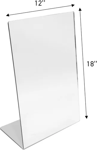 Miniatura 2 de SSWBasics Espejo de piso de caballete acrílico - 12W x 18 H