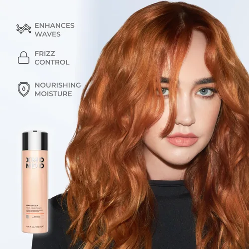 Miniatura 2 de XMONDO Hair Wavetech Wave Shampoo Fórmula vegana con semillas de girasol y aceite de semilla de uva para aumentar la hidratación, domar
