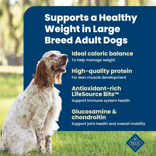Miniatura 3 de Blue Buffalo Life Protection Formula Peso Saludable Alimento Seco para Perros Adultos de Raza Grande para Control de Peso, Hecho con Ingredientes