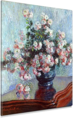 Miniatura 64 de Pinturas clásicas mundiales de Claude Monet Impresión giclée sobre lienzo alargado, pieza de galería para colgar y decorar el hogar, The CliffWalk