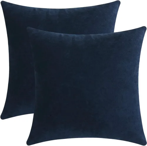 Miniatura 15 de Jeneoo - Fundas de almohada decorativas rojas brillantes de chenilla suave, fundas de cojín cómodas y sólidas para sofá de sala de estar