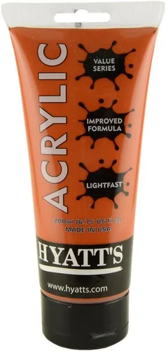 Miniatura 80 de Hyatt's Alizarine - Pintura acrílica carmesí Tubo de pintura acrílica de 2.5 fl oz de grado artístico Secado rápido y pintura no tóxica