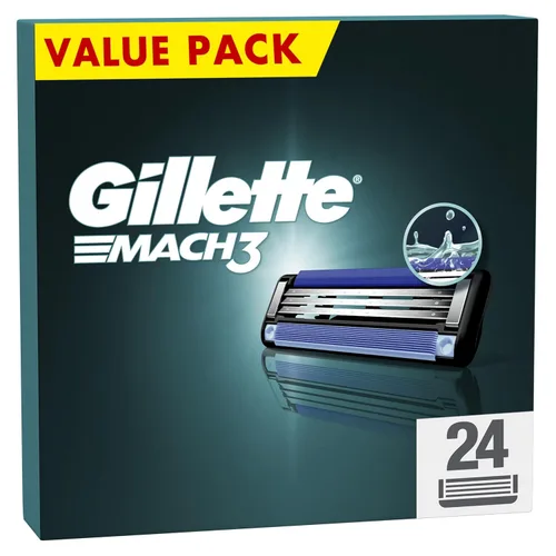 Miniatura 2 de Gillette Mach3 - Cuchillas de repuesto para hombre, el embalaje puede variar, fresco, 4