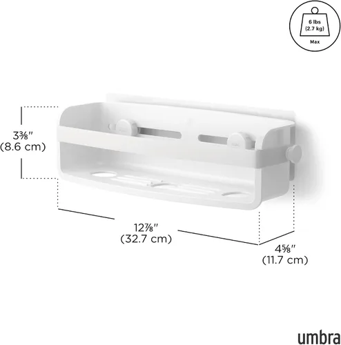 Miniatura 3 de Umbra Flex Modern Bathrrom - Papeleras, color blanco