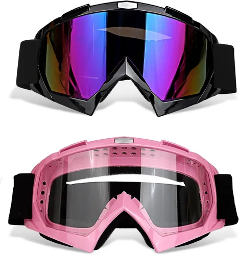 Miniatura 14 de Gafas de motocross con protección UV para ATV Motocross Racing Off Road