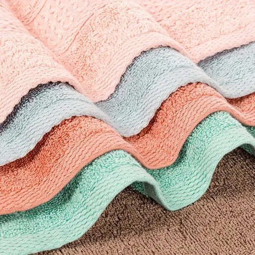 Miniatura 5 de Toallas para cuerpo y cara, juego de toallas de baño absorbentes a granel, toallas de hotel 100% algodón para baño, toallas duraderas y suaves