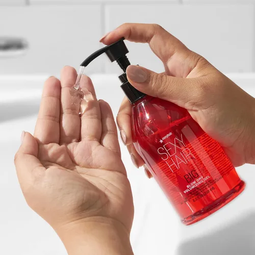 Miniatura 2 de SexyHair Gel voluminizador Big Blow Dry Volumen añadido con sujeción Hasta 72 horas de resistencia a la humedad Todo tipo de cabello