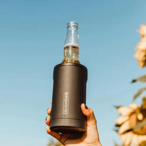 Miniatura 4 de BrüMate Hopsulator Bott'l Enfriador de Botellas Aislado para Botellas de Vidrio Estándar de 12oz Soporte de Bebidas de Botellas de Vidrio de Acero