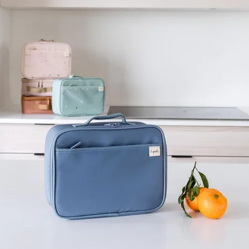Miniatura 9 de 3 Sprouts Lonchera para niños, niños y niñas, lonchera aislada para niños y niñas, perfecta para la escuela y los viajes, Loncheras para niños y Azul