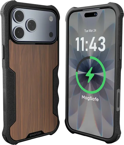 Miniatura 108 de Smartish Funda para iPhone 12 Pro Max Armor - Gripzilla [resistente + protectora] Funda de agarre delgada y resistente - Black Tie Affair