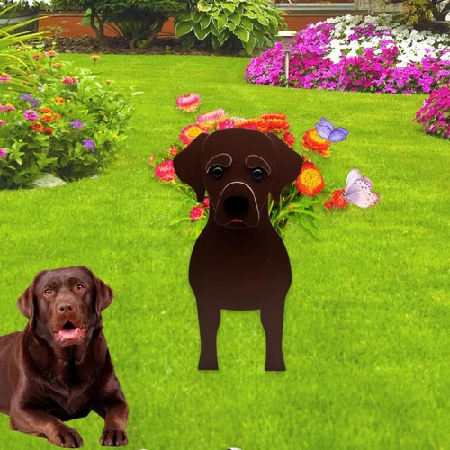 Miniatura 15 de Maceta de Perro English Springer Spaniel, Macetas de Plantas, Bonita Maceta de Jardín para Perros, Macetas de Perro Regalos de Cumpleaños