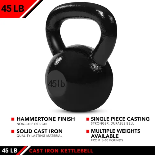 Miniatura 3 de JFIT Kettlebell Weights Cast Iron