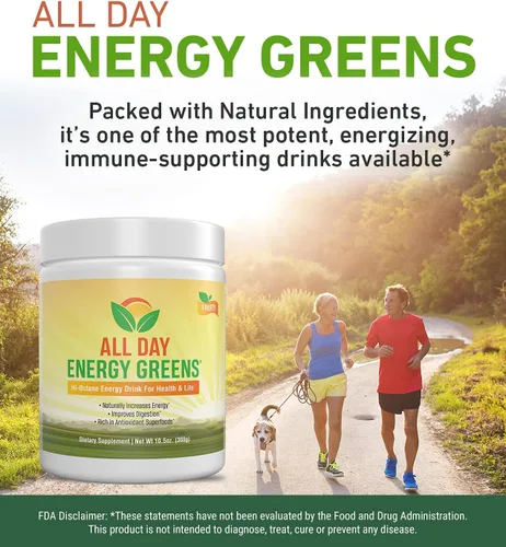 Miniatura 5 de IVL - Todo el día Energy Greens - Suplemento en polvo mezcla de bebidas, superalimento en polvo de verduras - Mezcla de verduras para una nutrición