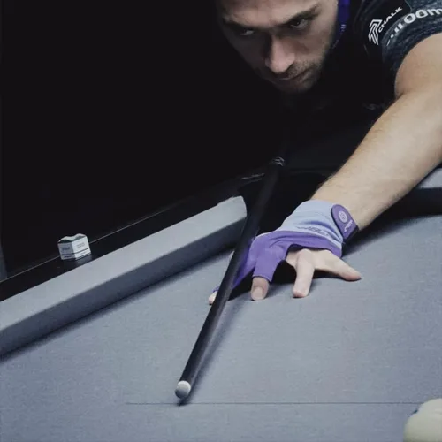 Miniatura 9 de CPBA Guante de Billar de 3 Dedos para Mano Izquierda, Duradero con Doble Costura, Guante Deportivo de Snooker y Taco de Billar, Tamaños Populares