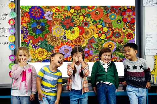Miniatura 3 de SJPRINTER Póster gigante para colorear para niños y adultos, diversión creativa para aulas, centros de atención, escuelas, grupos y familias