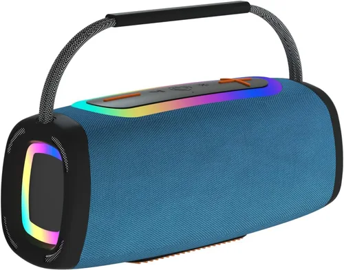 Miniatura 8 de Altavoz Bluetooth de 60 W, tiempo de reproducción de 36 horas, 6000 mAh, BT5.4, altavoz inalámbrico portátil con sonido estéreo fuerte, impermeable