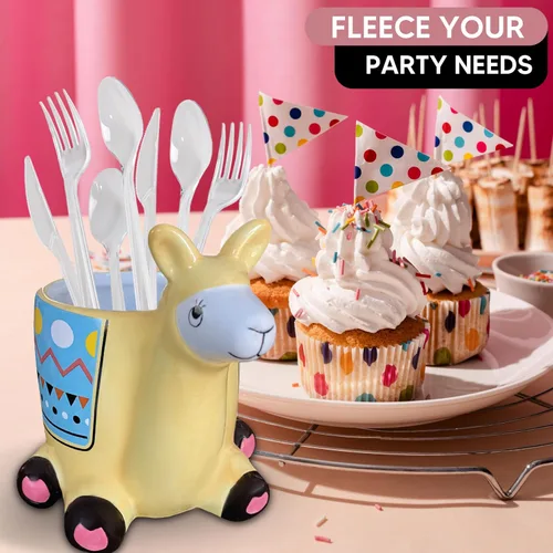 Miniatura 5 de Soporte para utensilios de alpaca, almacenamiento de cocina, alpaca llama, accesorio de fiesta, idea de regalo, decoración de casa de granja, baño